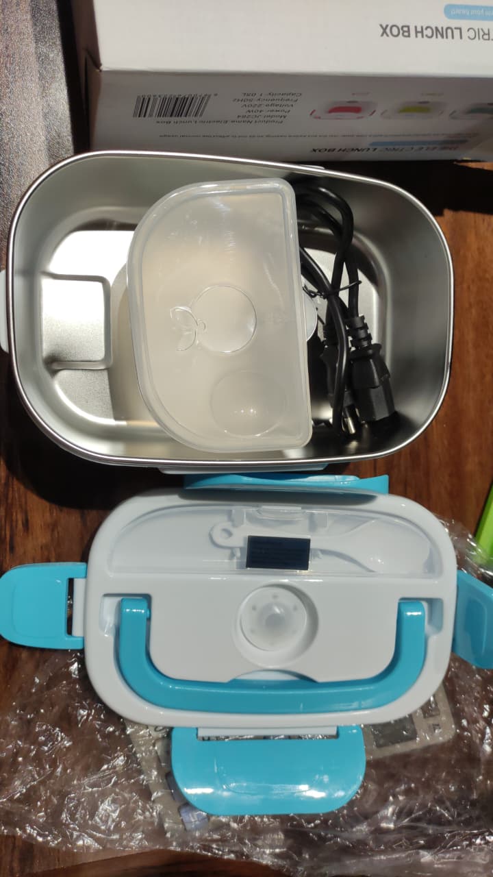 Multi-Functional Stainless Steel Electric Lunch Box
