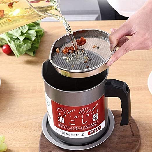 Oil Strainer Pot(1.4 Liter)