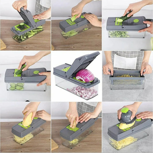 Multi-Function Vegetable Chopper & Slicer